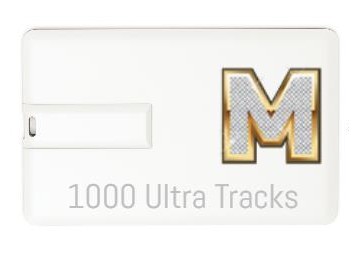 1000 Tracks USB Key Credit Card Usb Credit card package 2