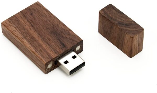 Wooden USB Key + 500 Tracks USB Music 4